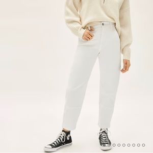 The Utility Barrel Pant - Bone